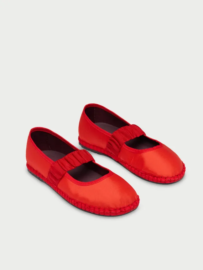 Cinderella Mafalda Ruffle Red|Flabelus New