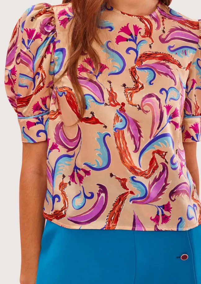 Cristobal Golf Nude Blouse|Flabelus Hot