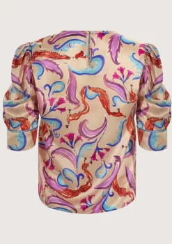Cristobal Golf Nude Blouse|Flabelus Hot
