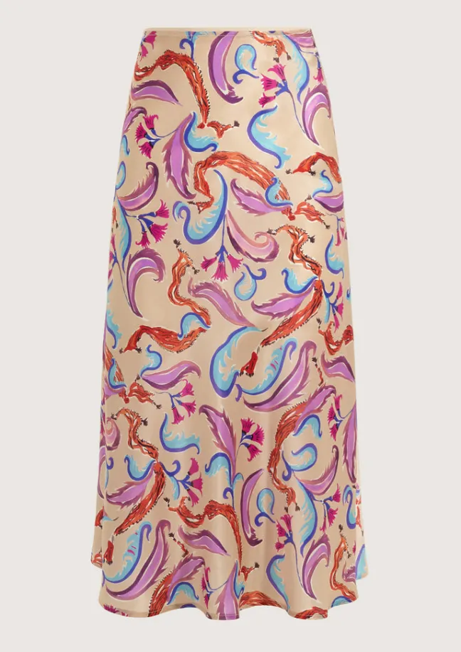 Cristobal Roller Nude Skirt|Flabelus Discount
