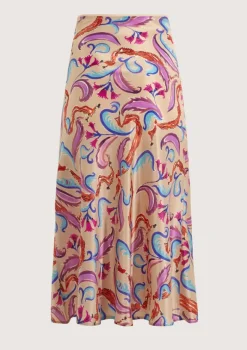 Cristobal Roller Nude Skirt|Flabelus Discount
