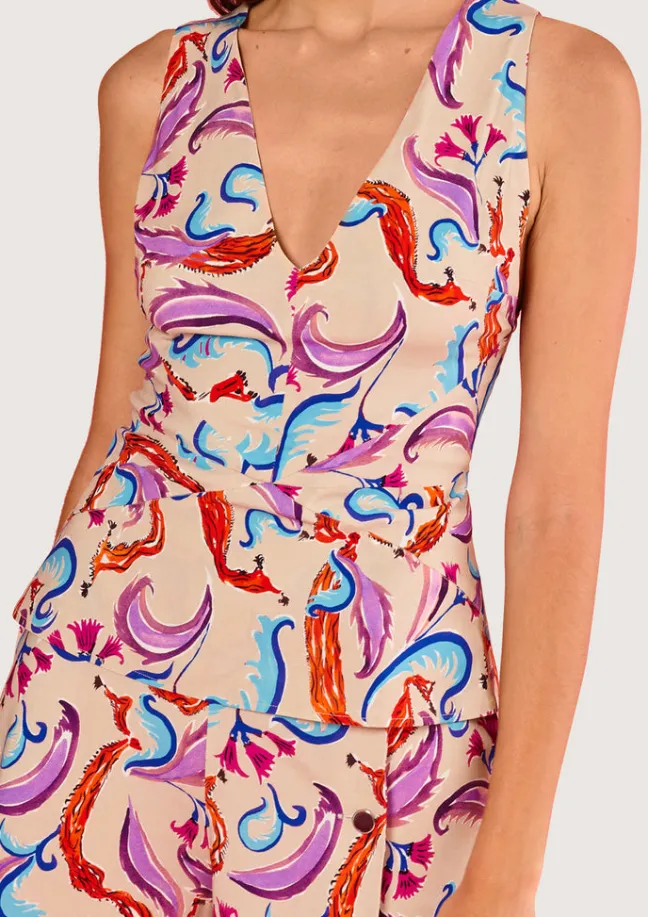 Cristobal Roller Nude Top|Flabelus Online