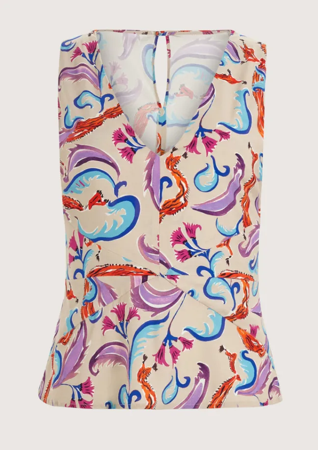 Cristobal Roller Nude Top|Flabelus Online