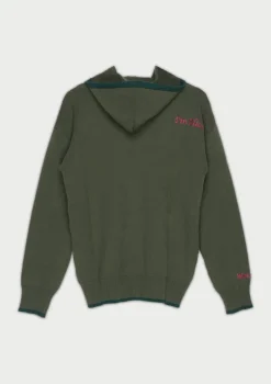 DORMOUSE HOODED JUMPER KHAKI|Flabelus