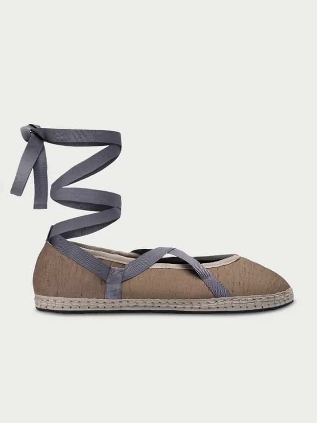 Eichiro Silk Ribbon Grey|Flabelus Online