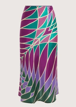 Jean Roller Purple Skirt|Flabelus Online
