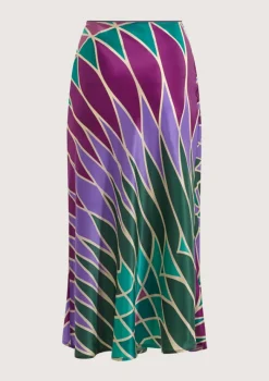 Jean Roller Purple Skirt|Flabelus Online