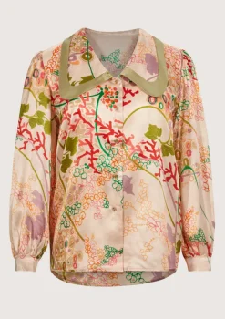 Jeanne Baseball Blouse|Flabelus