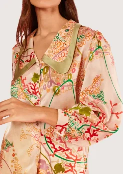 Jeanne Baseball Blouse|Flabelus