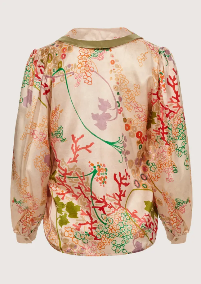 Jeanne Baseball Blouse|Flabelus