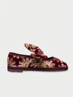 Lyra Petal Burgundy|Flabelus New