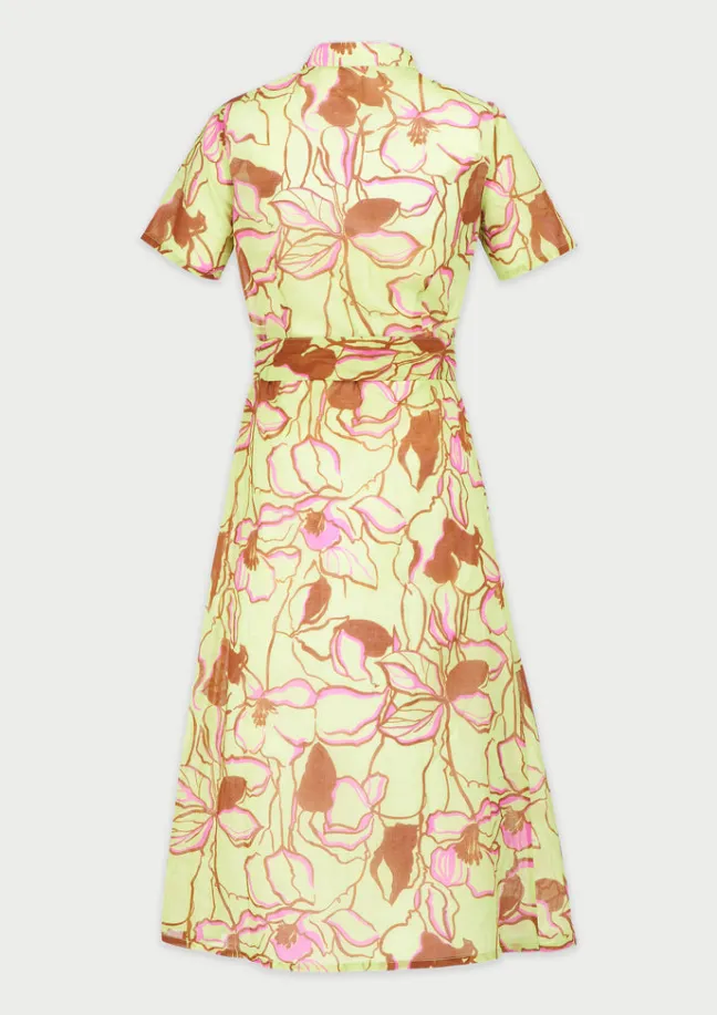 Mei Green Dress|Flabelus New