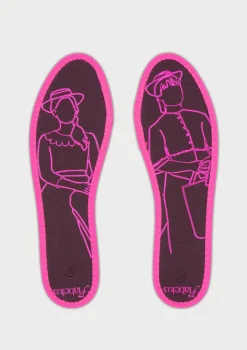 Mujercitas Insole Pink|Flabelus