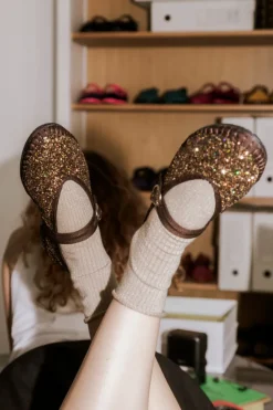 Pierre Brown Glitter|Flabelus