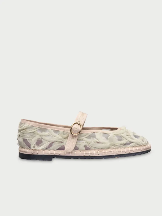 Pierre Lace Green|Flabelus Clearance