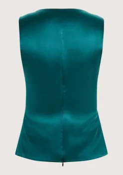 Roller Petrol Green Top|Flabelus Discount