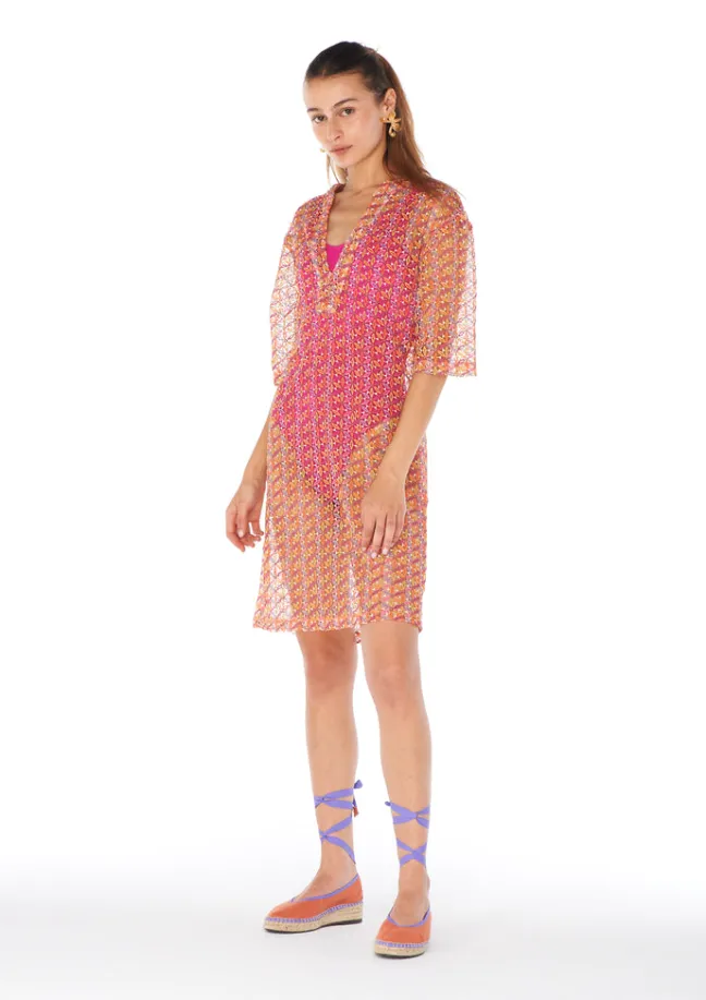 Shan Yu Multicolor Kaftan|Flabelus Best