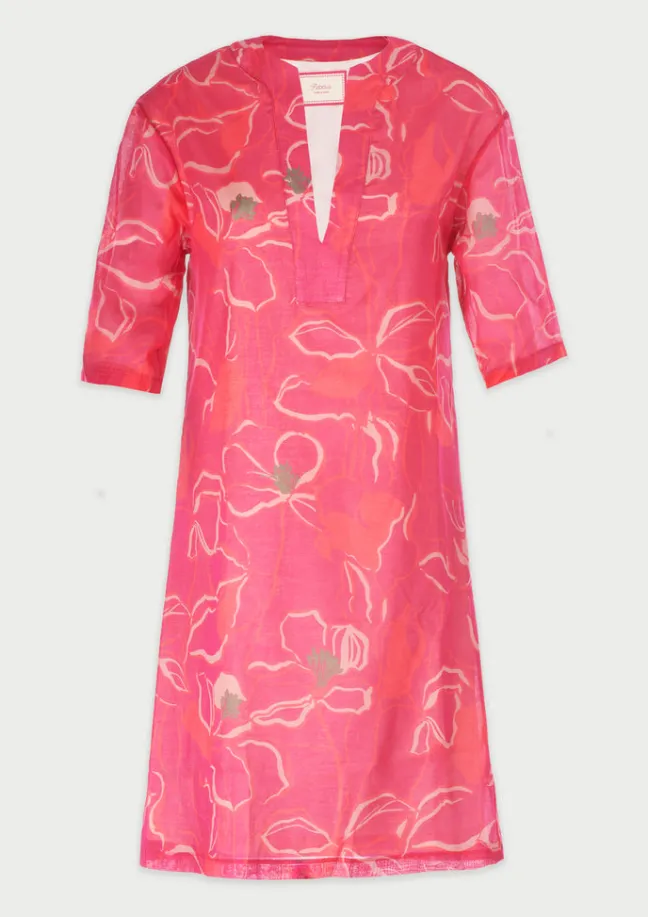 Shan Yu Pink Kaftan|Flabelus Clearance