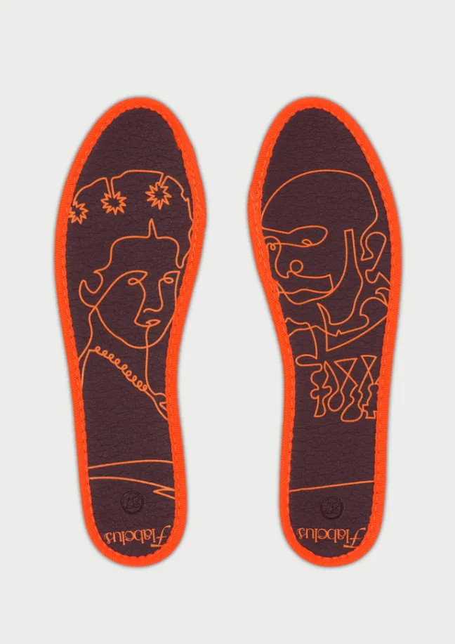 Sissi Insole Orange|Flabelus Best