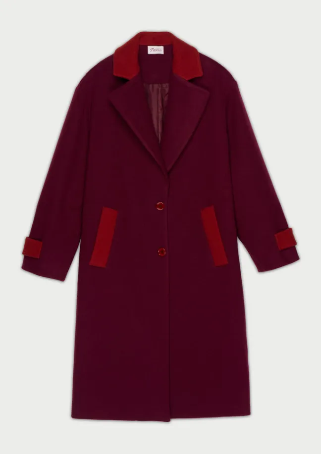 The duchess coat burgundy|Flabelus New