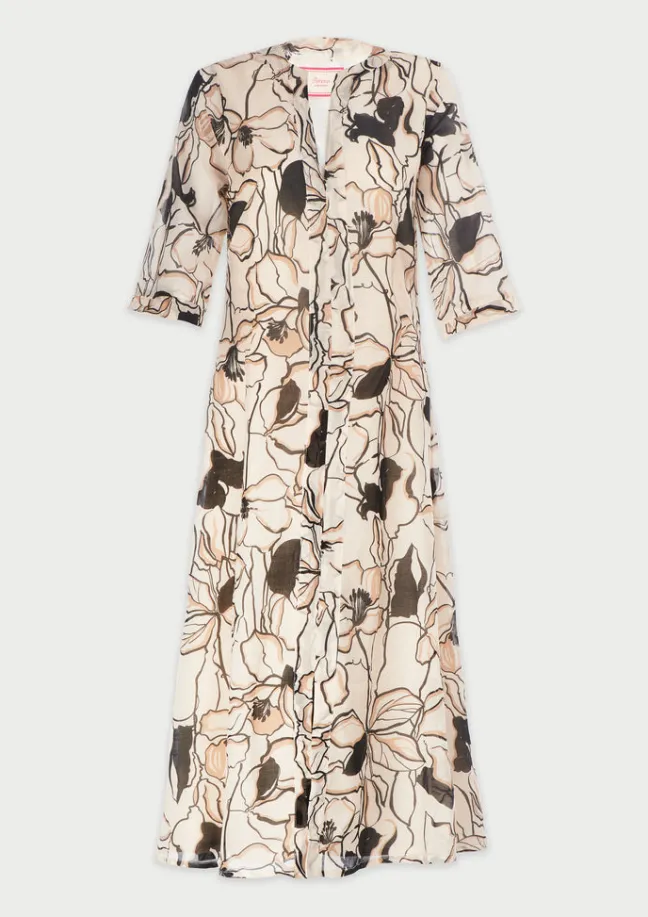 Yao Beige Kaftan|Flabelus Discount