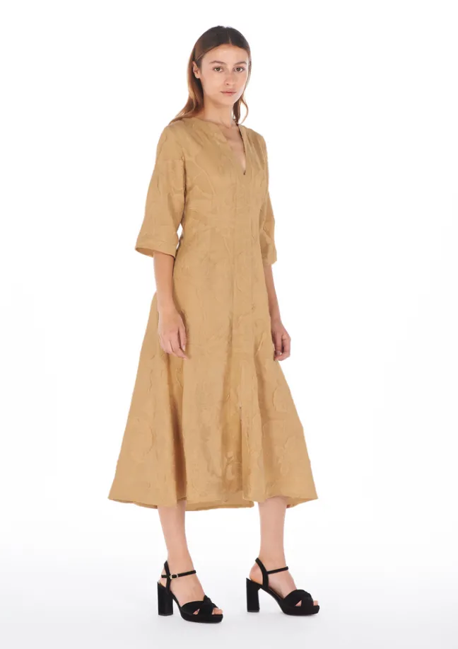Yao Camel Kaftan|Flabelus