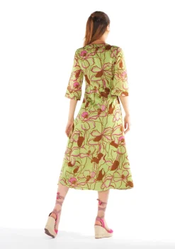 Yao Green Kaftan|Flabelus Sale