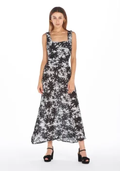 Zhou Black Dress|Flabelus New