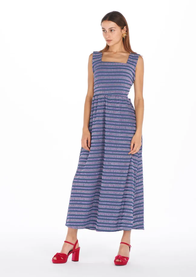 Zhou Striped Dress|Flabelus Outlet